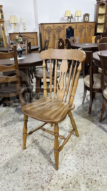 მუხის ხის 6 სკამი თბილისი - photo 2