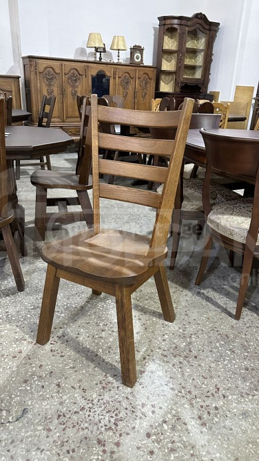 მასიური მუხის ხის 4 სკამი თბილისი - photo 2