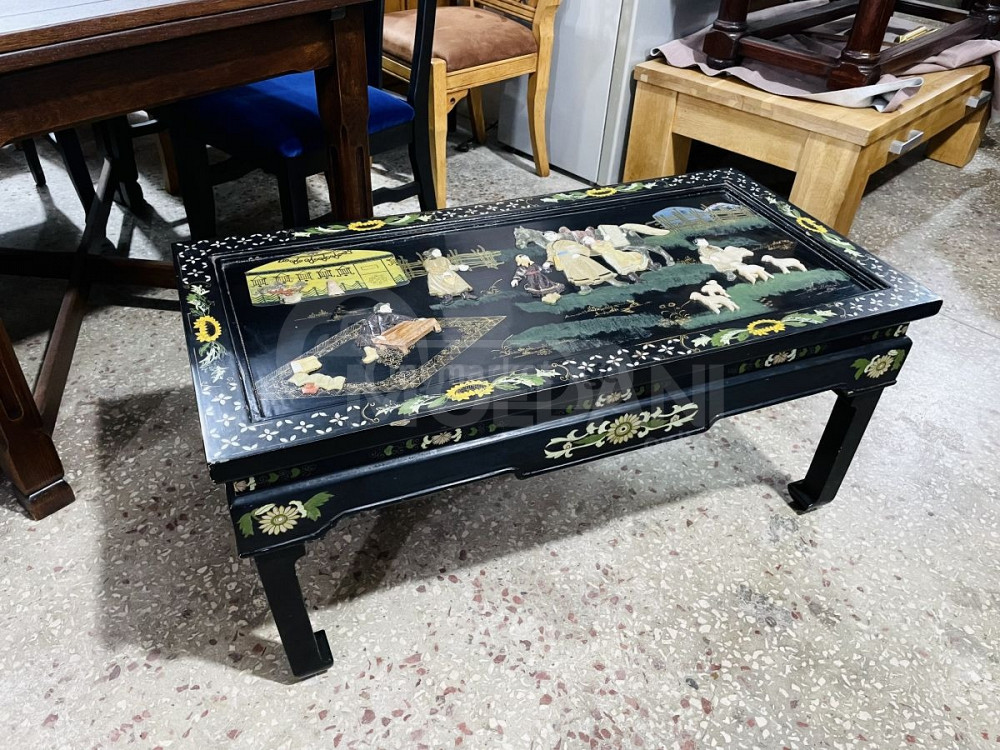 Vintage wooden magazine table with sandal stones Tbilisi - photo 4
