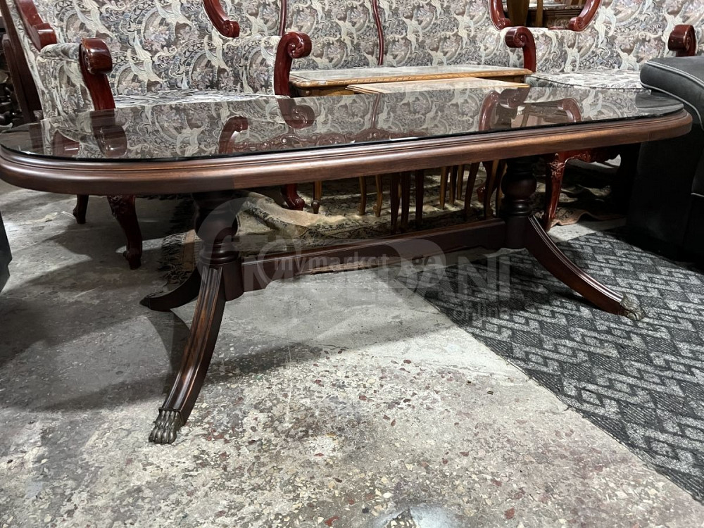 Mahogany wood magazine table Tbilisi - photo 2