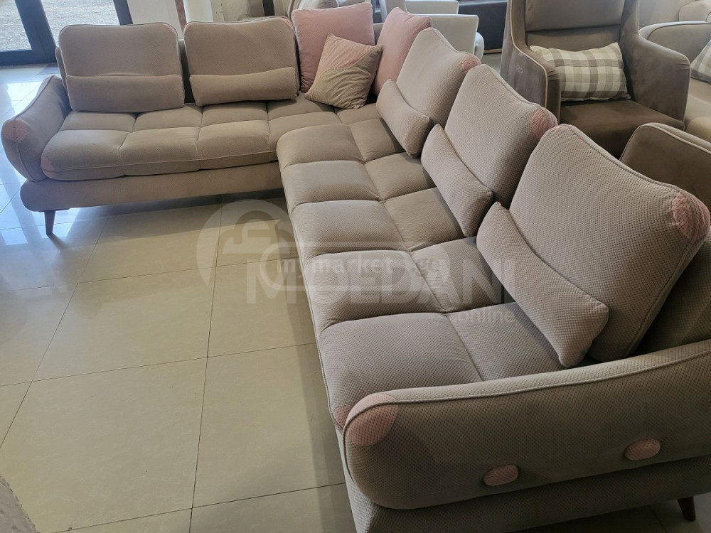 კუთხე+ პუფი თბილისი - photo 2