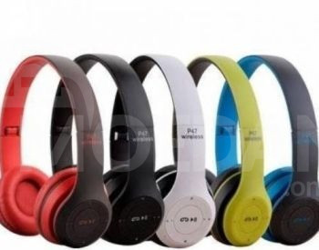 Bluetooth ყურსასმენი Wireless Headphones P47 Green მწვანე თბილისი - photo 2