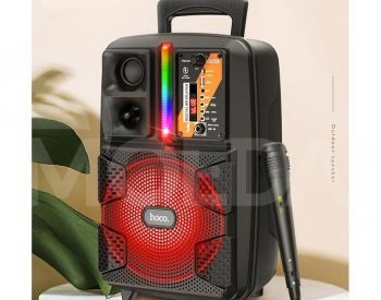 Bluetooth-колонка с микрофоном для караоке ✅цена по акции ✅с гарантией Тбилиси - изображение 2