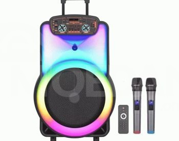 Динамик Bluetooth NDR с 2 беспроводными микрофонами Тбилиси - изображение 3