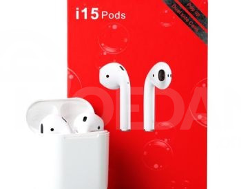 ორიგინალი ყურსასმენი I15, ბლუთუს ყურსასმენი თბილისი - photo 4