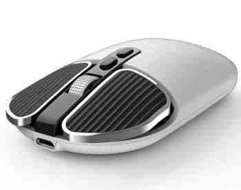 Mouse M203 Bluetooth+Rechargeable+Silent Silver Tbilisi