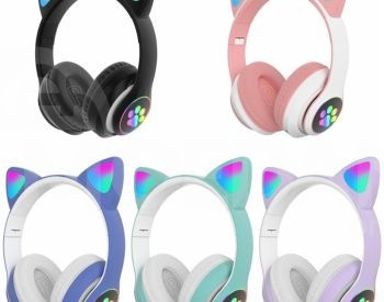 უსადენო ყურსასმენი, ყურსასმენი Cat Ear STN-28 Wireless blue თბილისი - photo 4