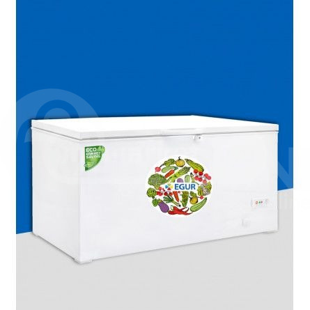 Холодильник с морозильной камерой ИТАЛИЯ D500DF WHITE 500 литров Тбилиси - изображение 1