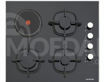 Встраиваемая мойка SILVERLINE CS5430B01 (04145)/60*52/стекло/ Тбилиси - изображение 1