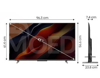 ტელევიზორი Hisenseბ 43A6K საკიდი საჩუქრად თბილისი - photo 1