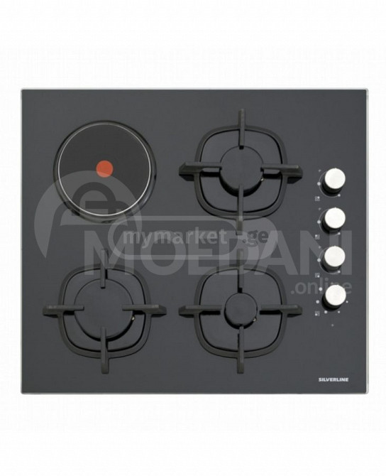 Плита встраиваемая SILVERLINE CS5430B01 (04145)/60*52/стакан/ч Тбилиси - изображение 1