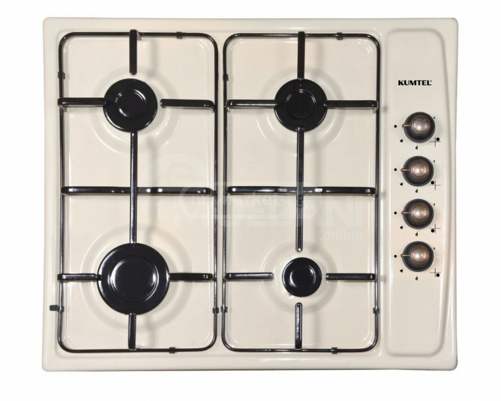 Встраиваемая варочная поверхность KUMTEL LX-410 RU Бежевый Тбилиси - изображение 1