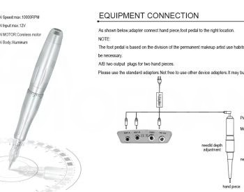 პერმანენტული მაკიაჟის (ტატუს აპარატი) Biomaser P300 თბილისი - photo 7
