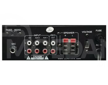 Pyle PTAU23 Mini 2x40W Stereo Power Amplifier ხმის გამაძლიე თბილისი - photo 2