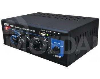 Pyle PTAU23 Mini 2x40W Stereo Power Amplifier ხმის გამაძლიე თბილისი - photo 1