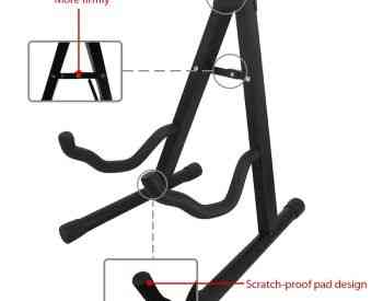 Aiersi A Shape Guitar Stand J-40B გიტარის სტენდი Тбилиси