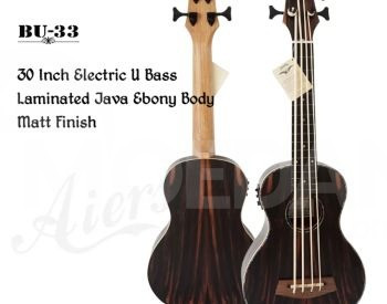 Aiersi BU-33 Java Ebony Bass Гавайская гитара, бас-гитара Тбилиси - изображение 1