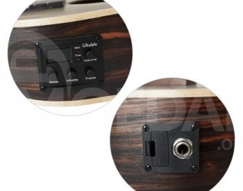 Aiersi BU-33 Java Ebony Bass Ukulele bass ukulele Tbilisi - photo 4