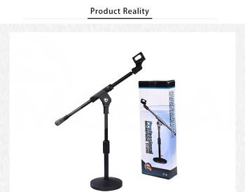 Aiersi M-210 Table Microphone Stand მიკროფონის მაგიდის სადგა თბილისი - photo 2
