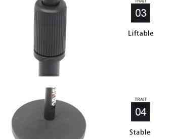 Aiersi M-210 Table Microphone Stand მიკროფონის მაგიდის სადგა Тбилиси