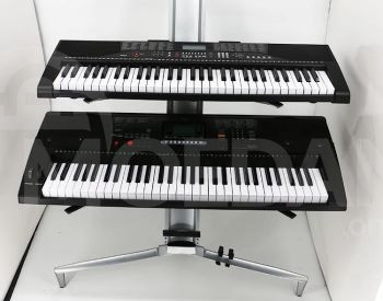 Hebikuo Z80 Digital Piano Stand 3 Floor სინთეზატორის 3 თარო თბილისი - photo 4