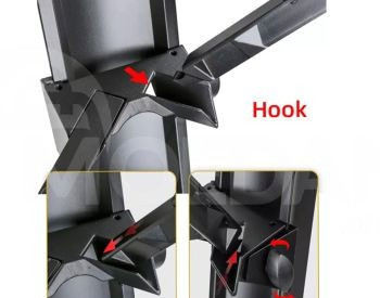 Hebikuo Z80 Digital Piano Stand 3 Floor synthesizer with 3 shelves Tbilisi - photo 5