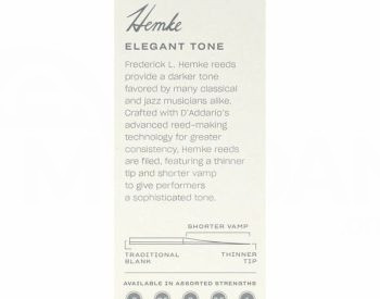 D'Addario Woodwinds Hemke Baritone Saxophone 2.5 baritone Tbilisi - photo 2