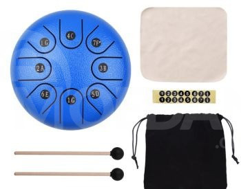 Tongue Drum Blue 6 Inch 8 Notes Tongue Drum, Handfan Tbilisi - photo 1