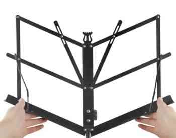 Small Folding Music Stand PA-02 მუსიკალური სადგამი, ნოტების Тбилиси