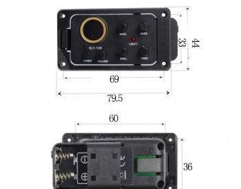 4 Brand Guitar Pickup EQ KLT-10B guitar pickup, pickup Tbilisi - photo 5