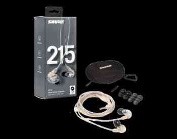 Shure SE215 PRO Wired Earbuds პროფესიონალური ყურსასმენი მონი Тбилиси