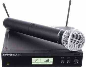 Shure BLX24/PG58 S8 Wireless Mic Set უკაბელო მიკროფონი Тбилиси