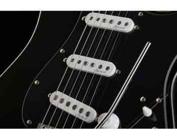 Harley Benton ST-57DG Black Tribute Strat Guitar ელექტრო Тбилиси