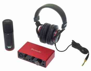 Focusrite Scarlett Solo Studio 3rd Gen სტუდური აუდიო კომპლექტი Тбилиси