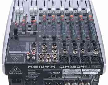 Behringer QX1204USB Mixer with USB and Effects აუდიო მიქსერი Тбилиси