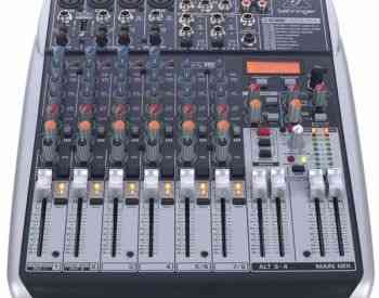 Behringer QX1204USB Mixer with USB and Effects აუდიო მიქსერი Тбилиси