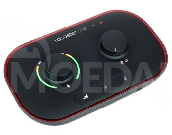 Focusrite Vocaster One Studio Podcasting Interface Audio Tbilisi - photo 1