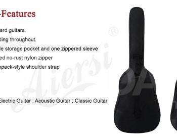 Сумка для гитары Aiersi GBG-11 Acoustic/Classic Guitar Bag Тбилиси - изображение 2