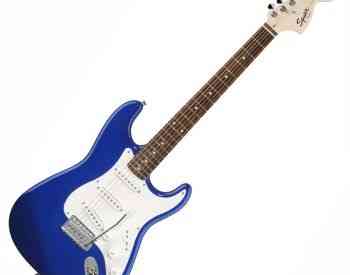 Squier Strat Electric Guitar Blue ელექტრო გიტარა Тбилиси