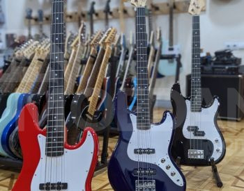 Jazz Bass Guitar, J Bass Jazz Bass, Bass Guitar Red Tbilisi - photo 2