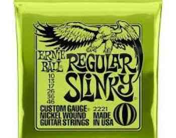 Ernie Ball 2221 Regular Slinky Strings ელექტრო გიტარის სიმები თბილისი