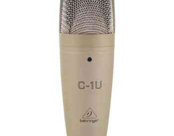 Behringer C-1U USB Studio Mic სტუდიური მიკროფონი Тбилиси