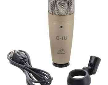 Behringer C-1U USB Studio Mic სტუდიური მიკროფონი Тбилиси