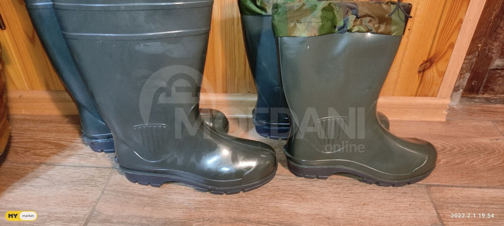 რეზინის ბოტები ჩექმები თბილისი - photo 3