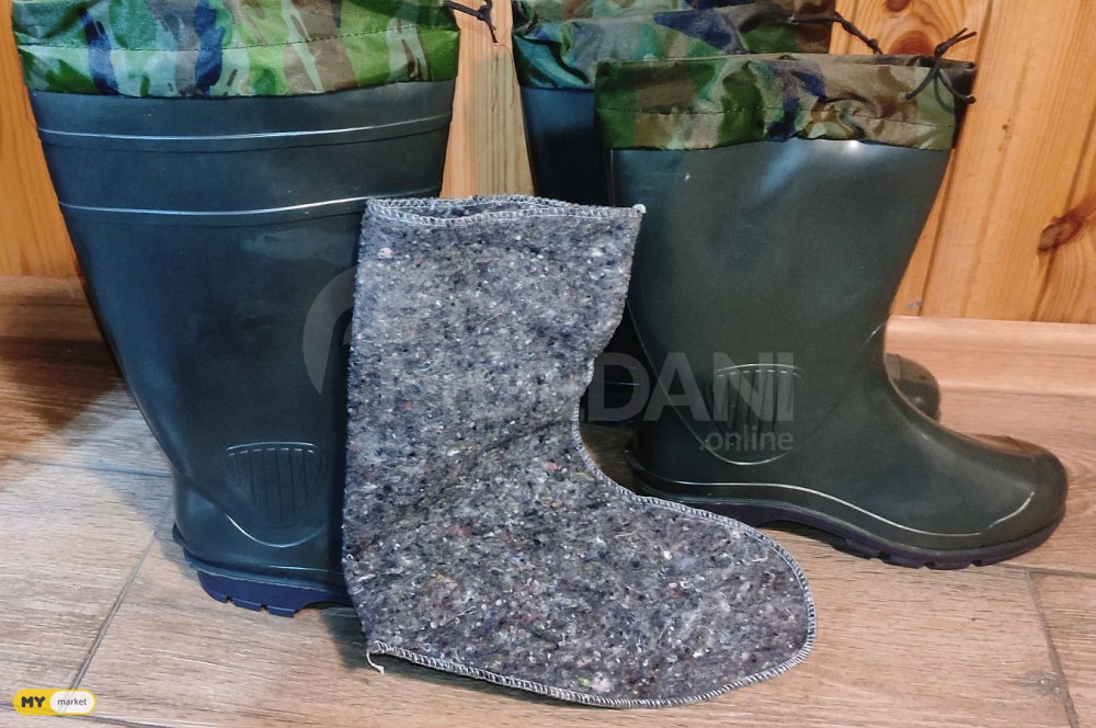 რეზინის ბოტები ჩექმები თბილისი - photo 6