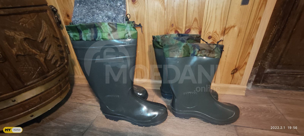რეზინის ბოტები ჩექმები თბილისი - photo 5