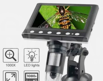 მიკროსკოპი მონიტორით 1000X თბილისი - photo 1