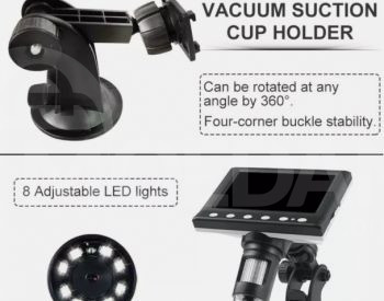 მიკროსკოპი მონიტორით 1000X თბილისი - photo 5