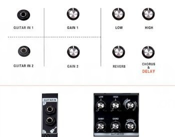 Coolmusic BP60D Acoustic Guitar Amplifier, 120 Watt for guitar Tbilisi - photo 5