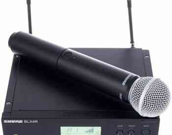 Shure BLX24R/SM58 K3E Wireless Mic Set უკაბელო მიკროფონის თბილისი